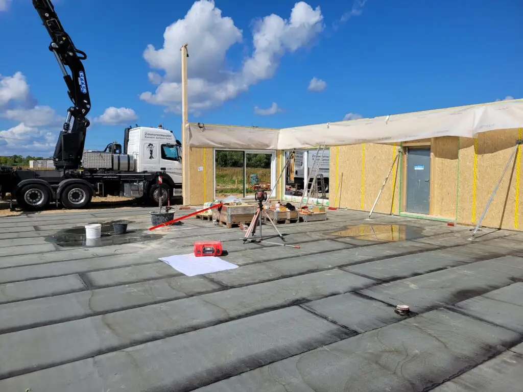 WOCON Bauprojekt Fortschritt