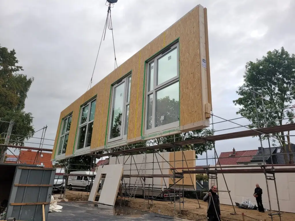 WOCON Holzbau Rohbauphase