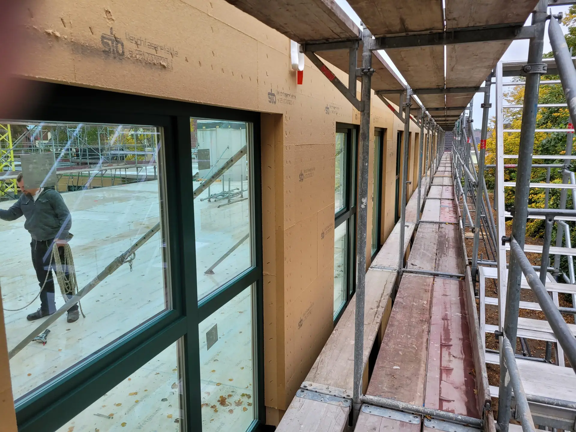 WOCON Holzbau Baufortschritt