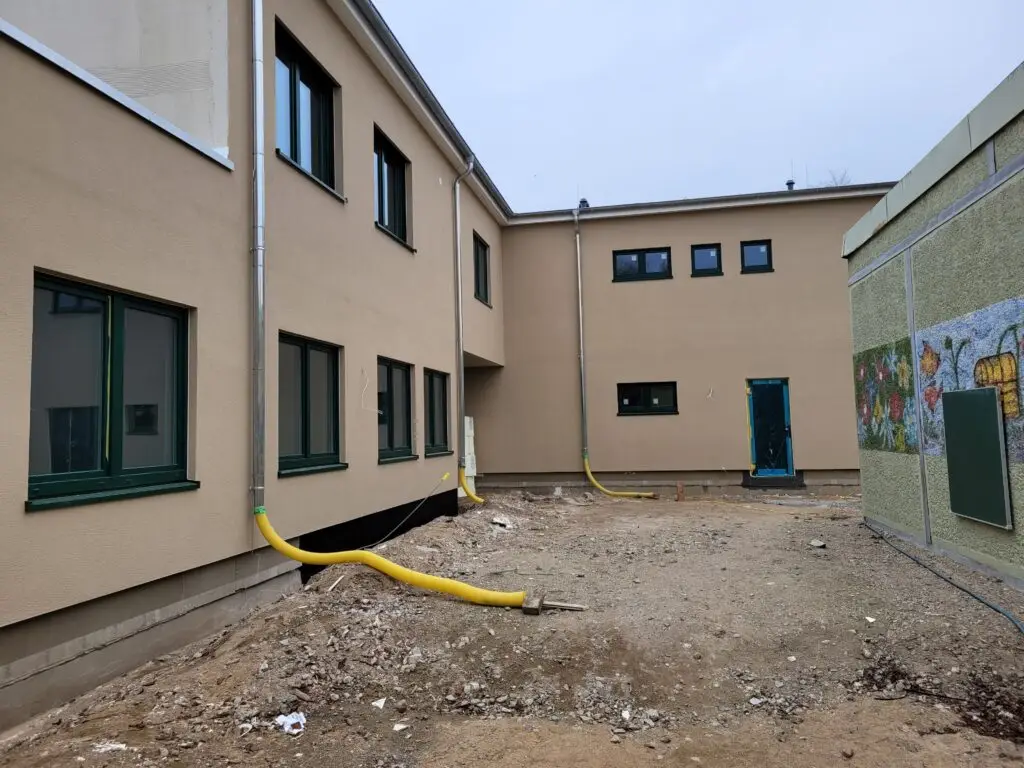 WOCON Baustelle Aufbau