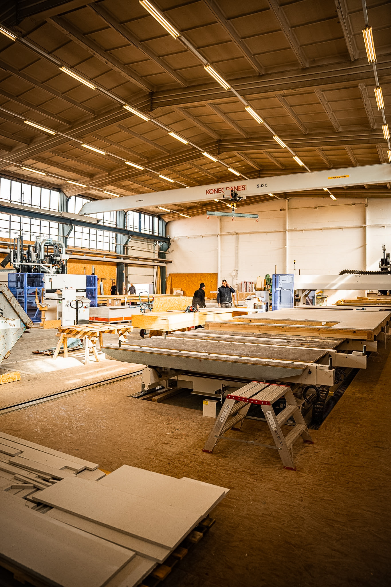 WOCON Holzbau Produktionsdetail