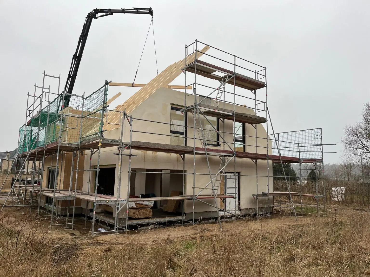 WOCON Holzbau Rohbauphase